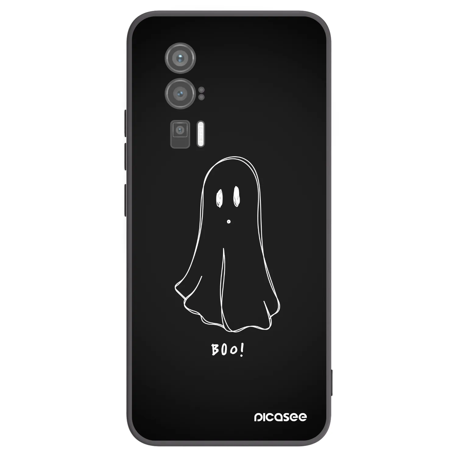 Picasee Xiaomi Poco F5 Pro 5G Hülle - Schwarzes Silikon - Ghost 2