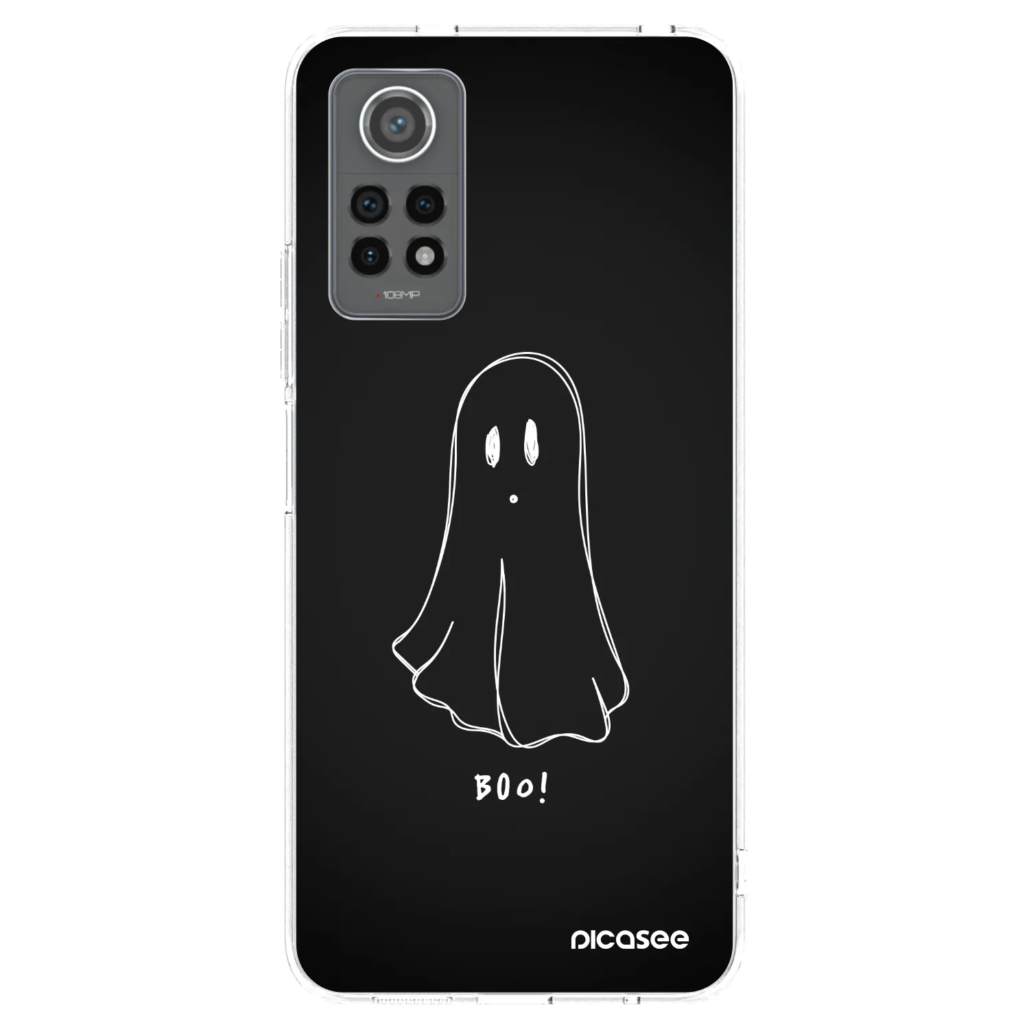 Picasee Xiaomi Redmi Note 12 Pro 4G Hülle - Transparentes Silikon - Ghost 2