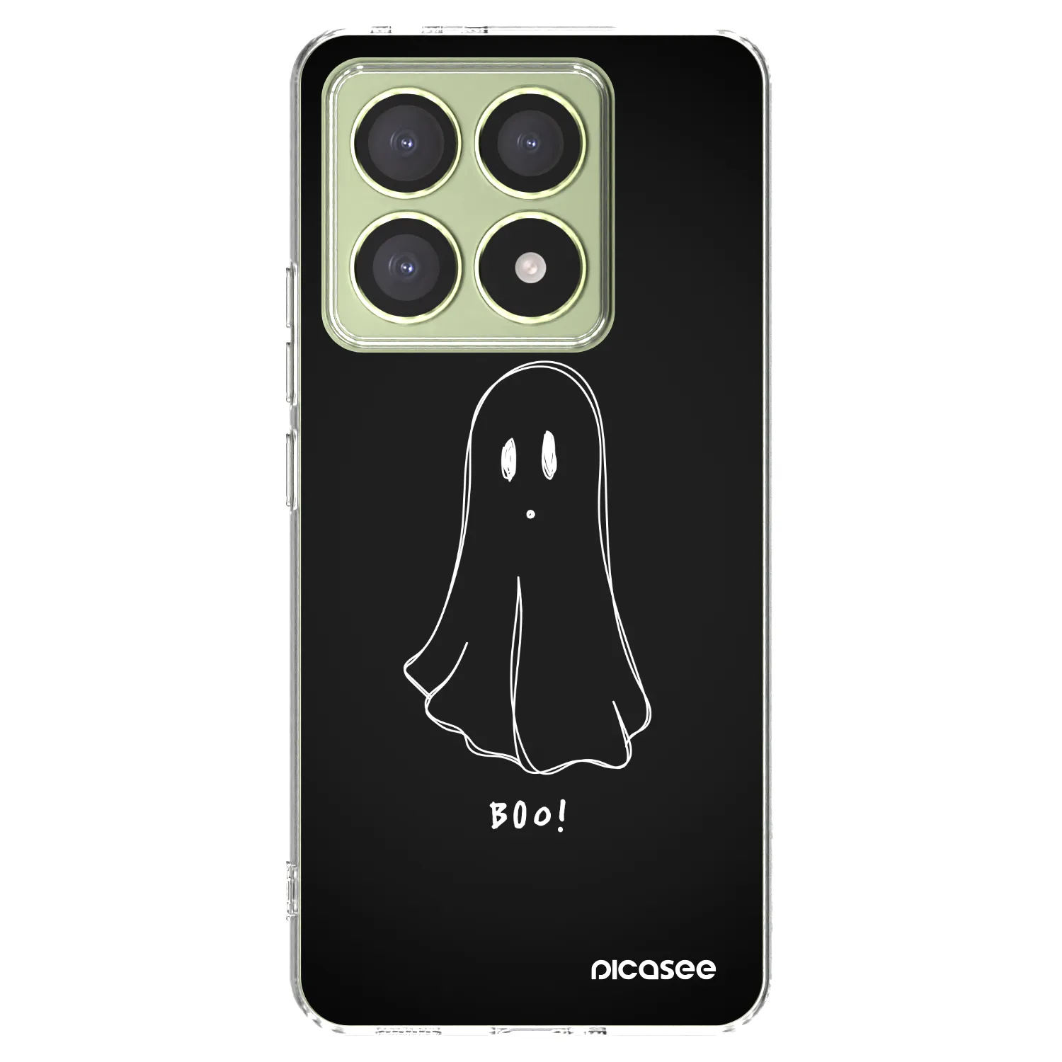 Picasee Xiaomi 14T Hülle - Transparentes Silikon - Ghost 2