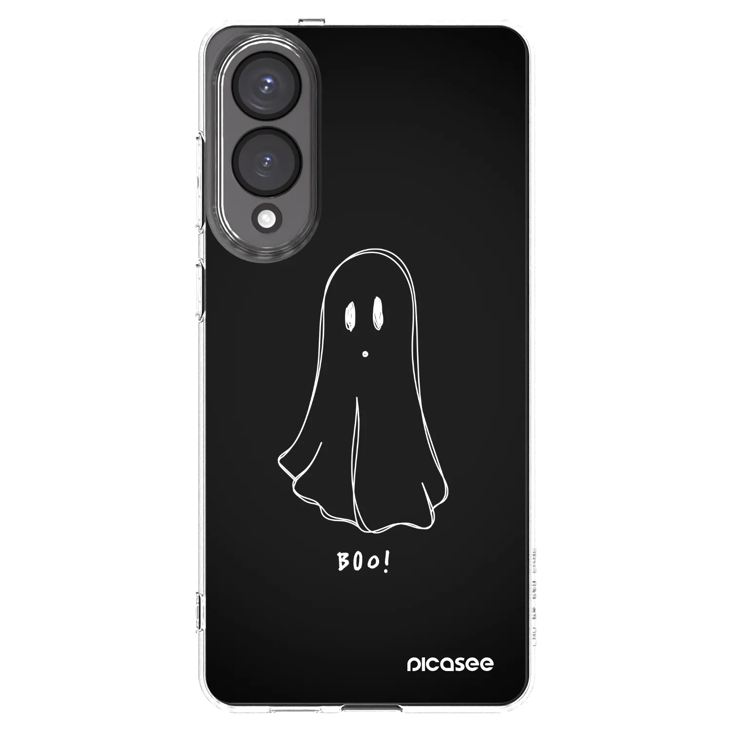 Picasee Samsung Galaxy S25 Edge 5G Hülle - Transparentes Silikon - Ghost 2
