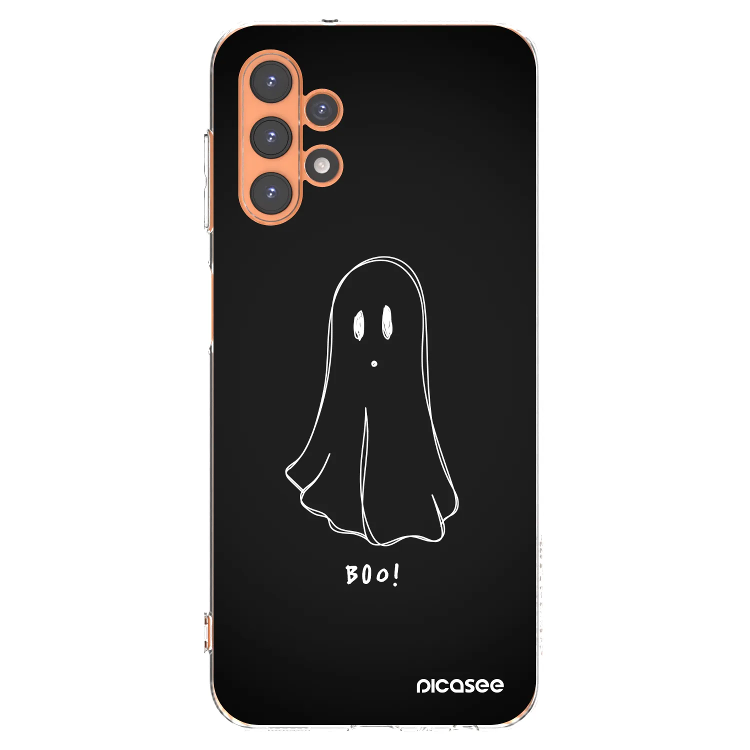 Picasee Samsung Galaxy A13 5G Hülle - Transparentes Silikon - Ghost 2