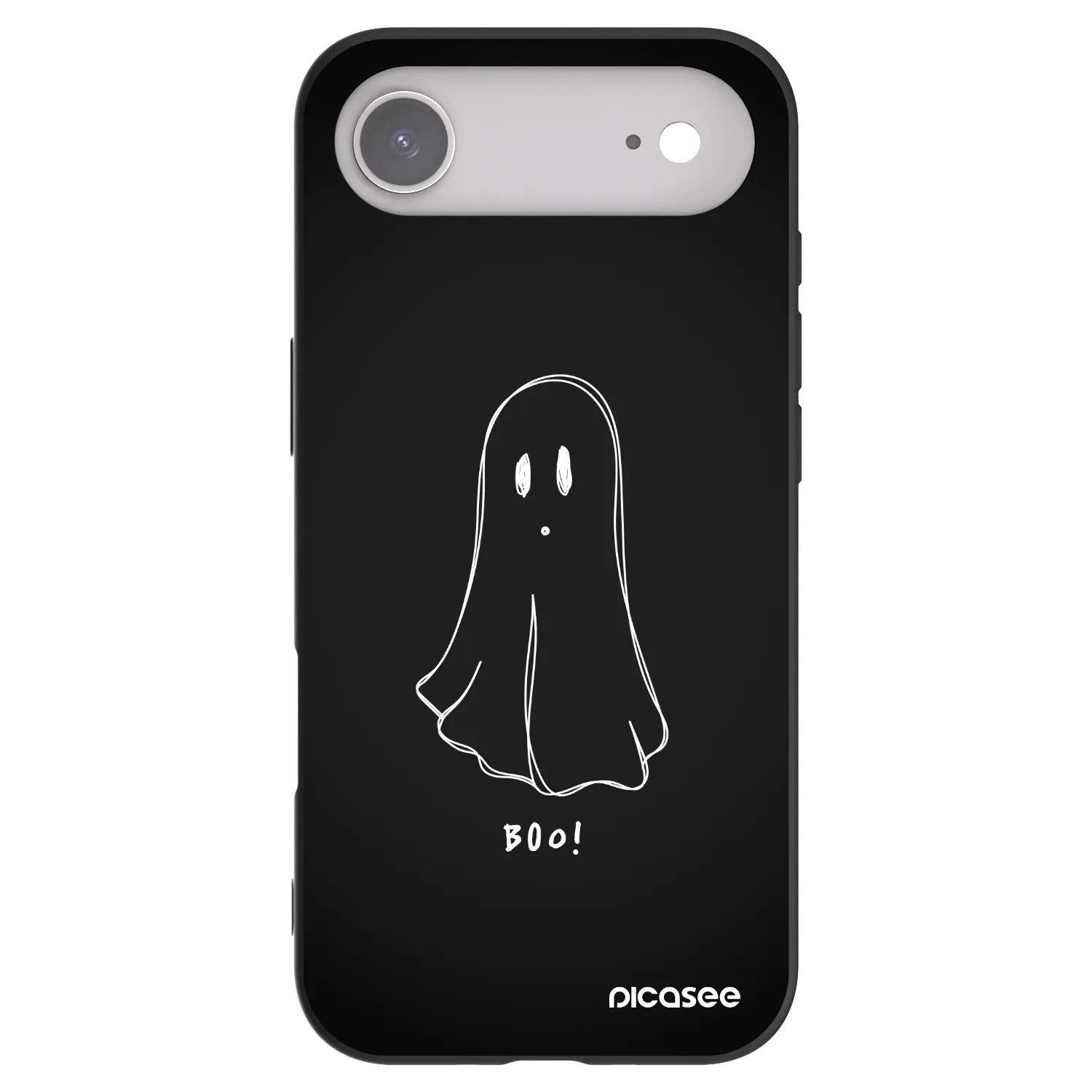 Picasee Apple iPhone Air Hülle - Schwarzes Silikon - Ghost 2