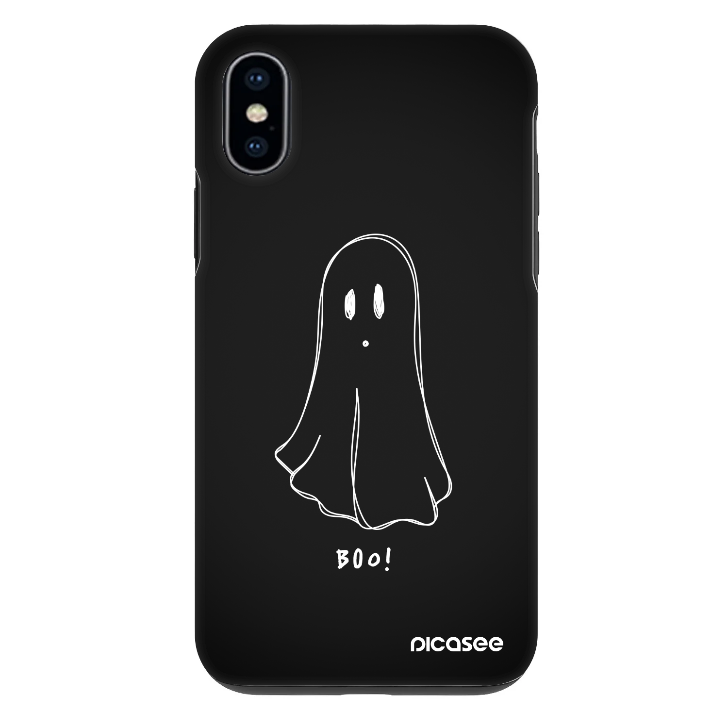 Picasee Fashion Case für Apple iPhone X/XS - Ghost 2