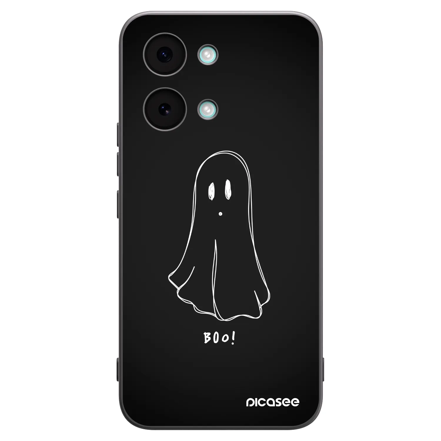 Picasee Xiaomi Poco X8 Pro Max Hülle - Schwarzes Silikon - Ghost 2