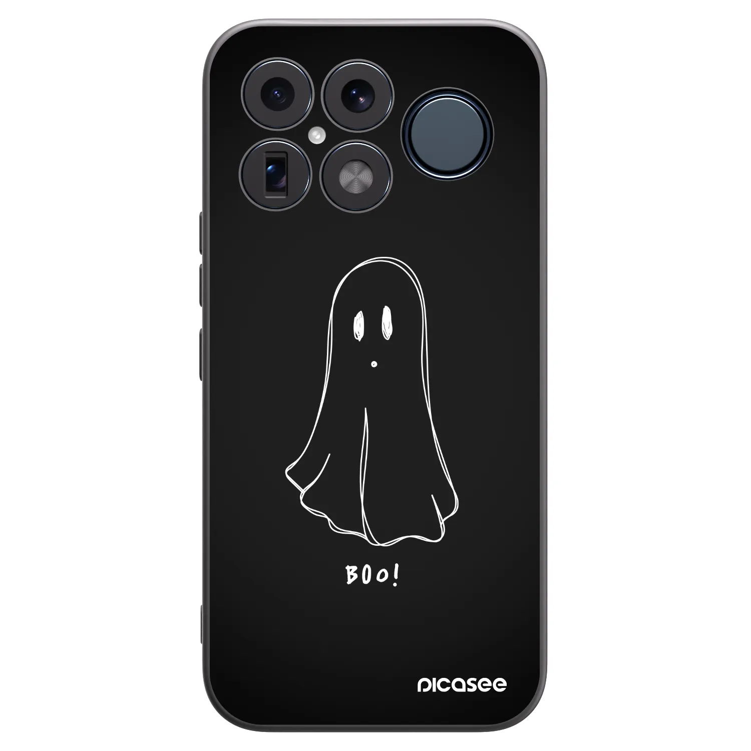 Picasee Xiaomi Poco F8 Ultra Hülle - Schwarzes Silikon - Ghost 2