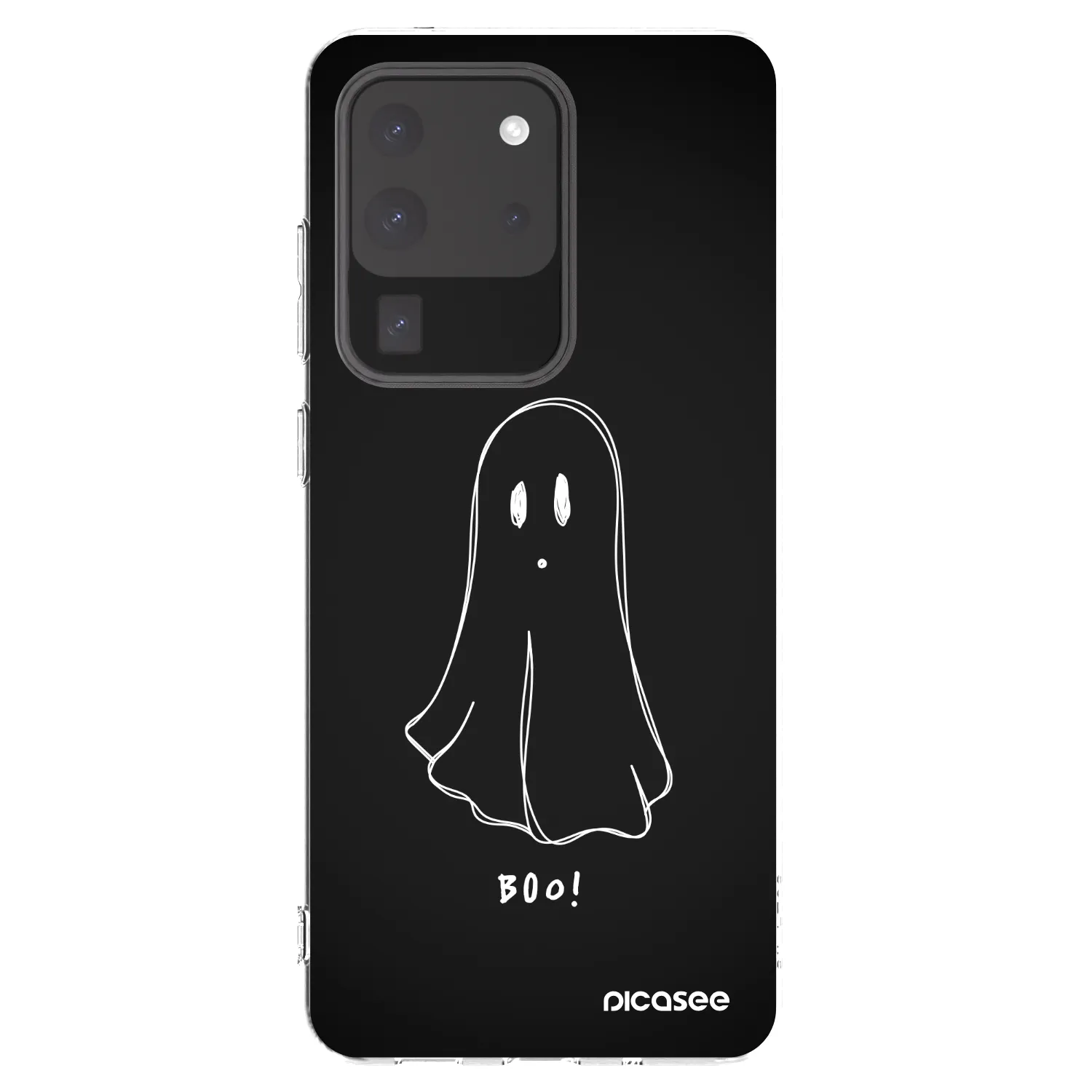 Picasee Samsung Galaxy S20 Ultra 5G G988F Hülle - Transparentes Silikon - Ghost 2