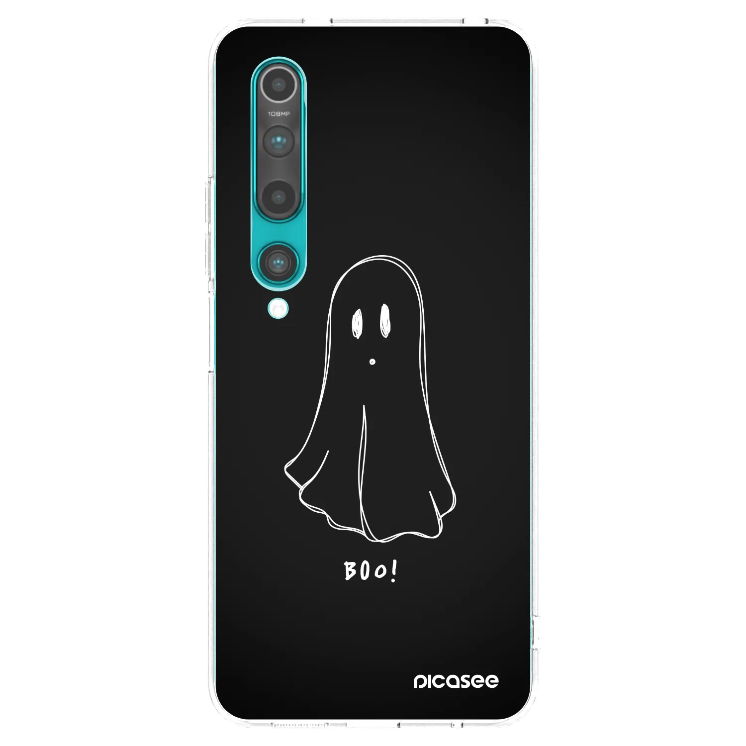 Picasee Xiaomi Mi 10 Hülle - Transparentes Silikon - Ghost 2