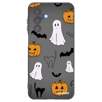 Picasee Samsung Galaxy A17 5G Hülle - Schwarzes Silikon - Spooky crew