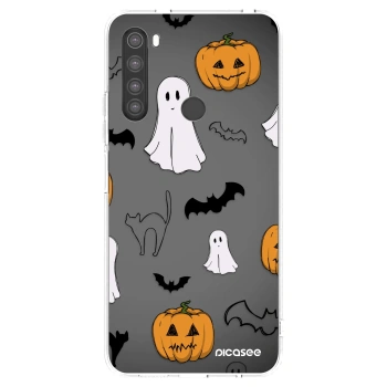 Picasee Xiaomi Redmi Note 8 Hülle - Transparentes Silikon - Spooky crew