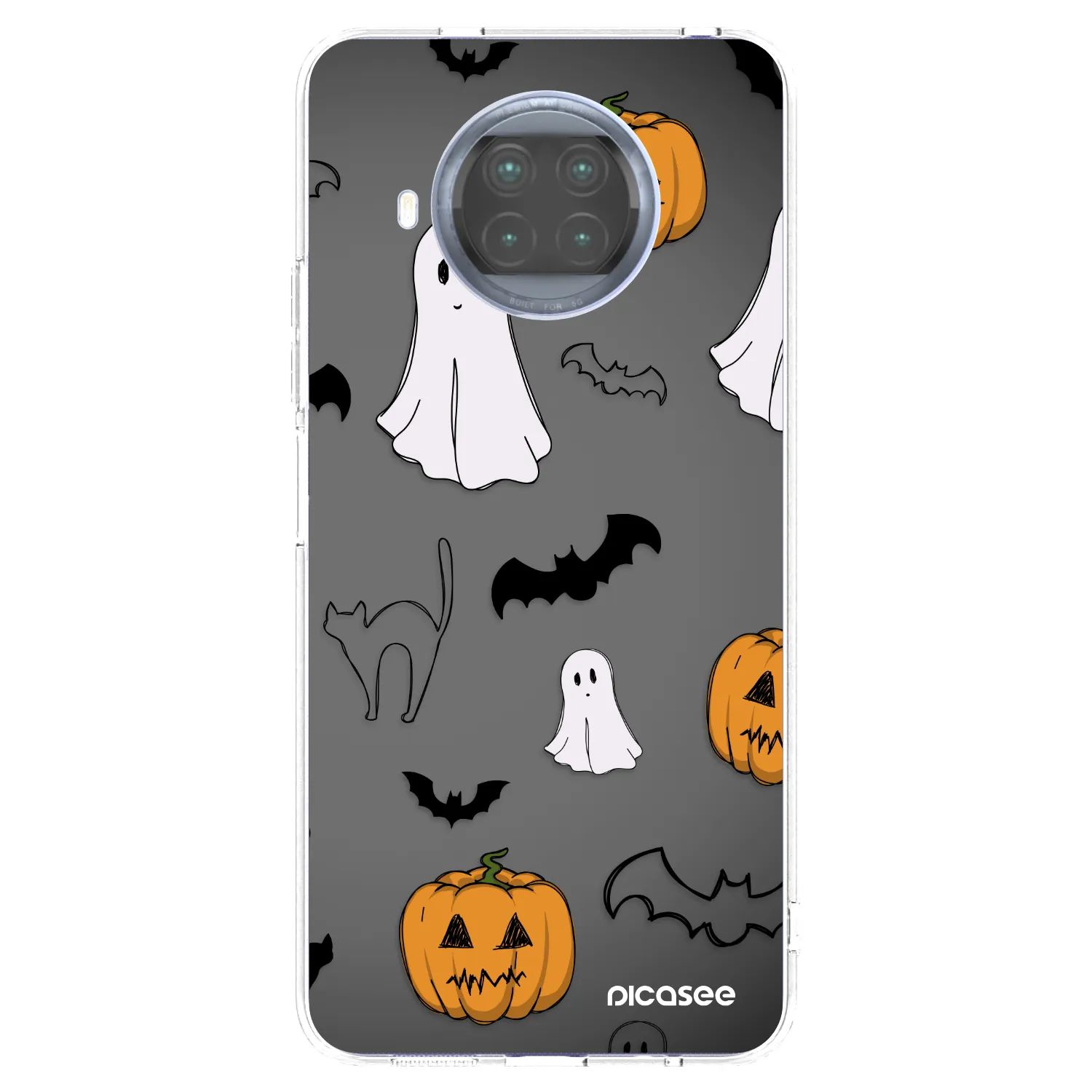 Picasee Xiaomi Mi 10T Lite Hülle - Transparentes Silikon - Spooky crew