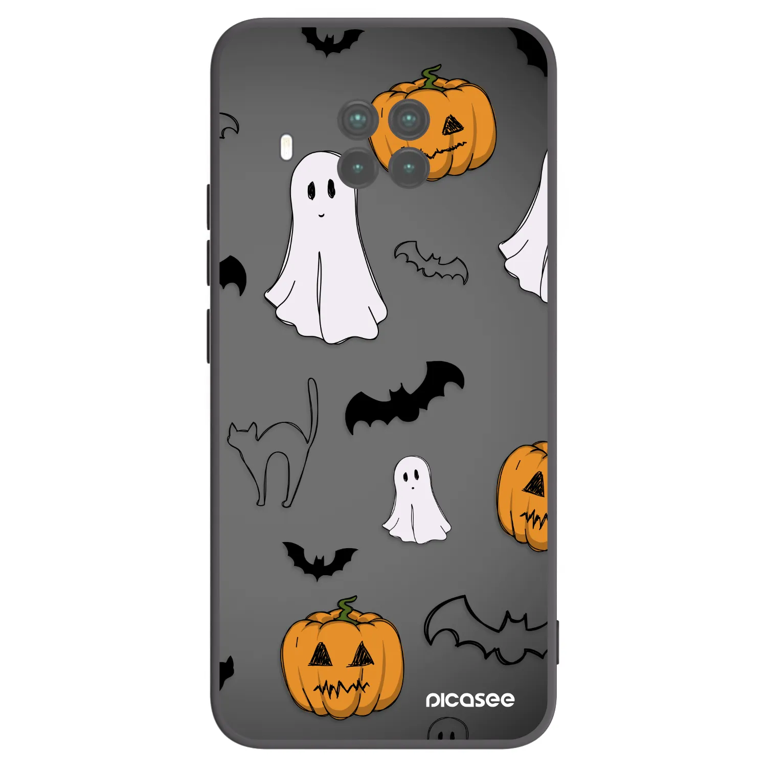 Picasee Xiaomi Mi 10T Lite Hülle - Schwarzes Silikon - Spooky crew