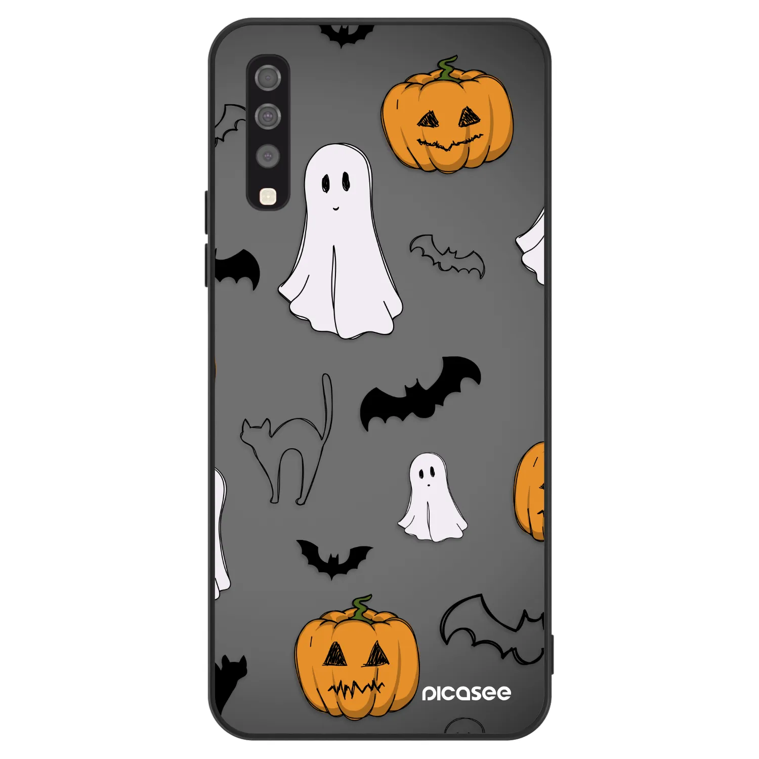 Picasee ULTIMATE CASE für Samsung Galaxy A70 A705F - Spooky crew