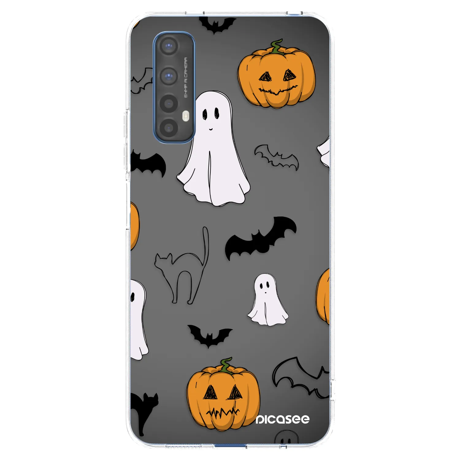 Picasee Realme 7 Hülle - Transparentes Silikon - Spooky crew