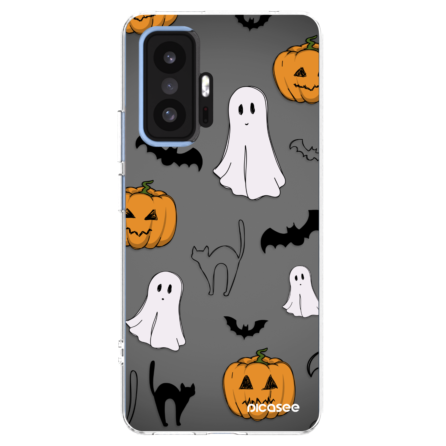 Picasee Xiaomi 11T Hülle - Transparentes Silikon - Spooky crew