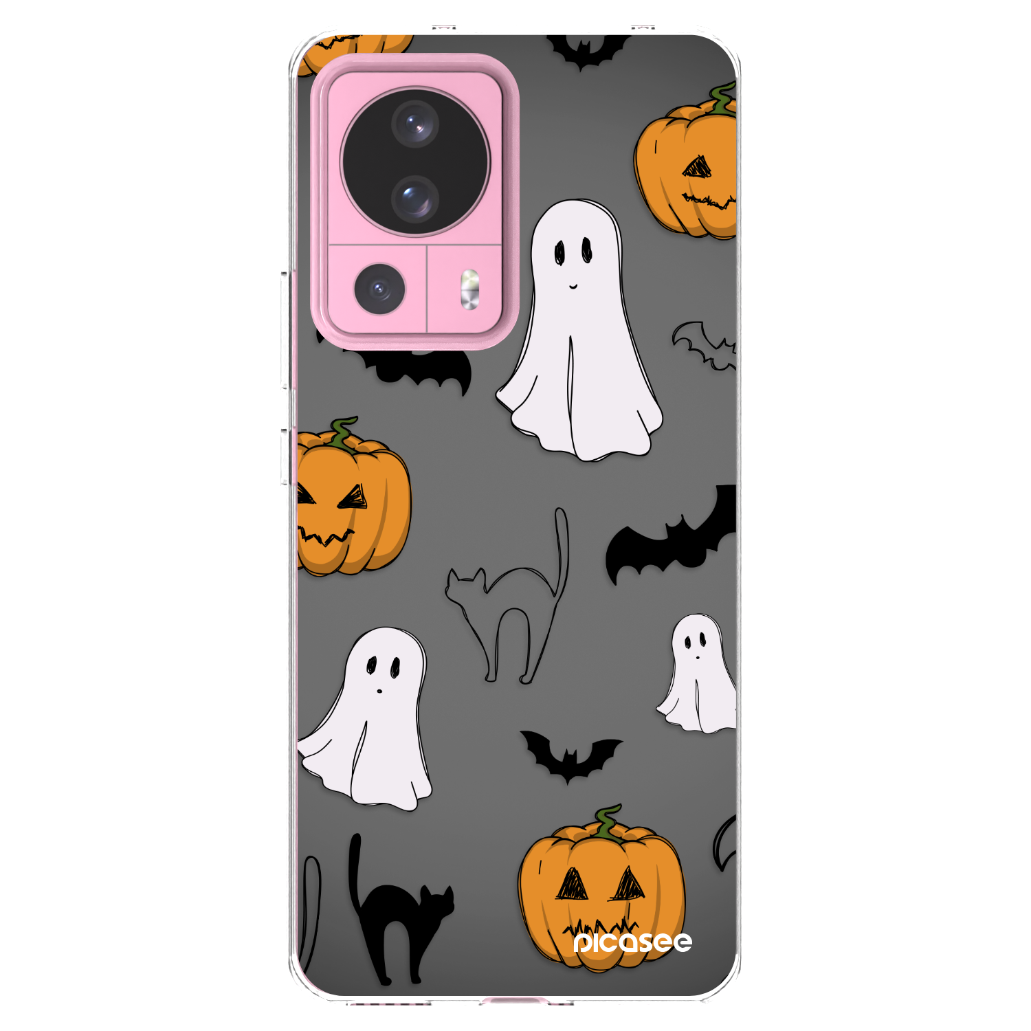 Picasee Xiaomi 13 Lite Hülle - Transparentes Silikon - Spooky crew