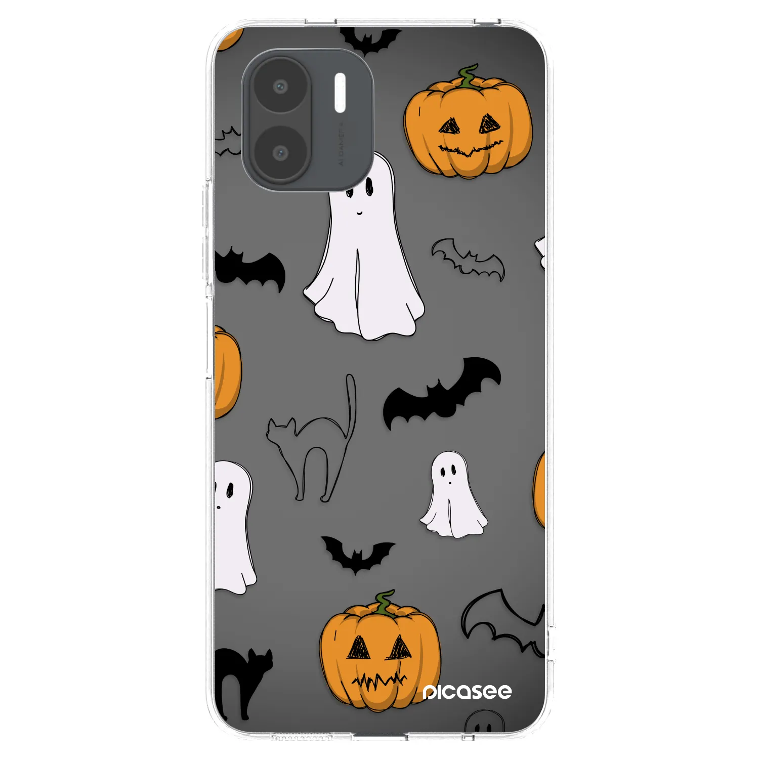 Picasee Xiaomi Redmi A2 Hülle - Transparentes Silikon - Spooky crew