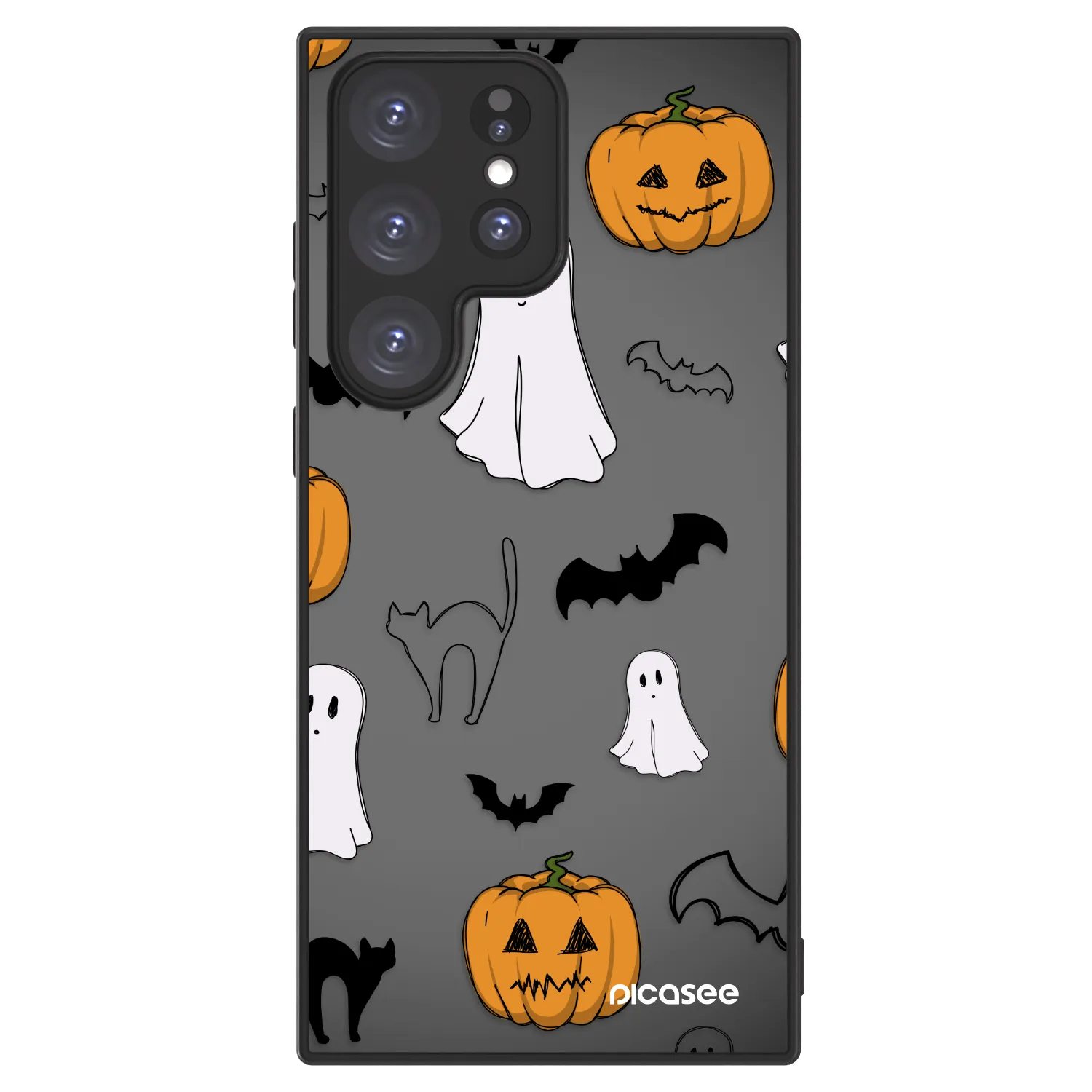 Picasee ULTIMATE CASE PowerShare für Samsung Galaxy S23 Ultra 5G - Spooky crew