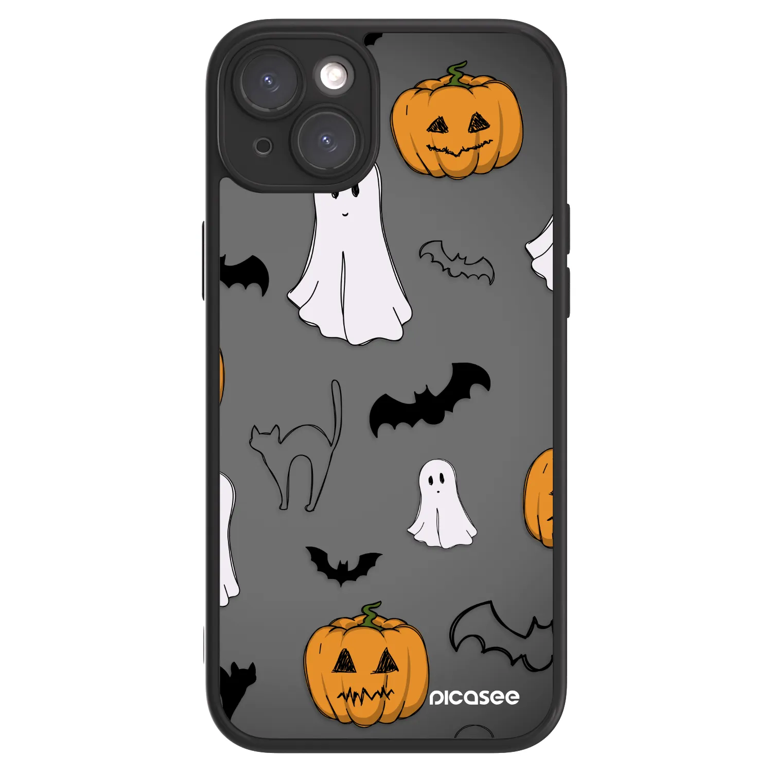 Picasee ULTIMATE CASE MagSafe für Apple iPhone 15 Plus - Spooky crew