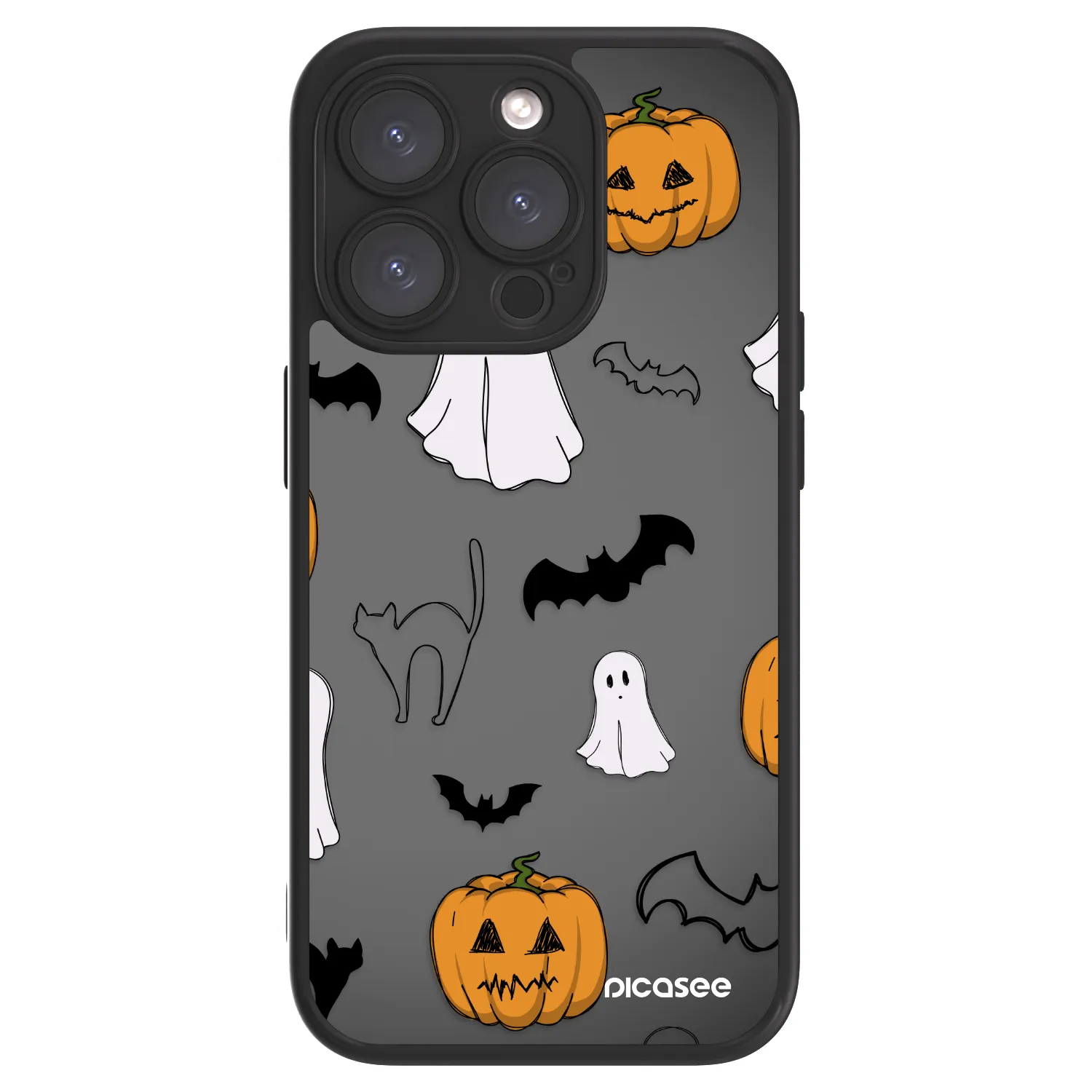 Picasee ULTIMATE CASE MagSafe für Apple iPhone 15 Pro - Spooky crew