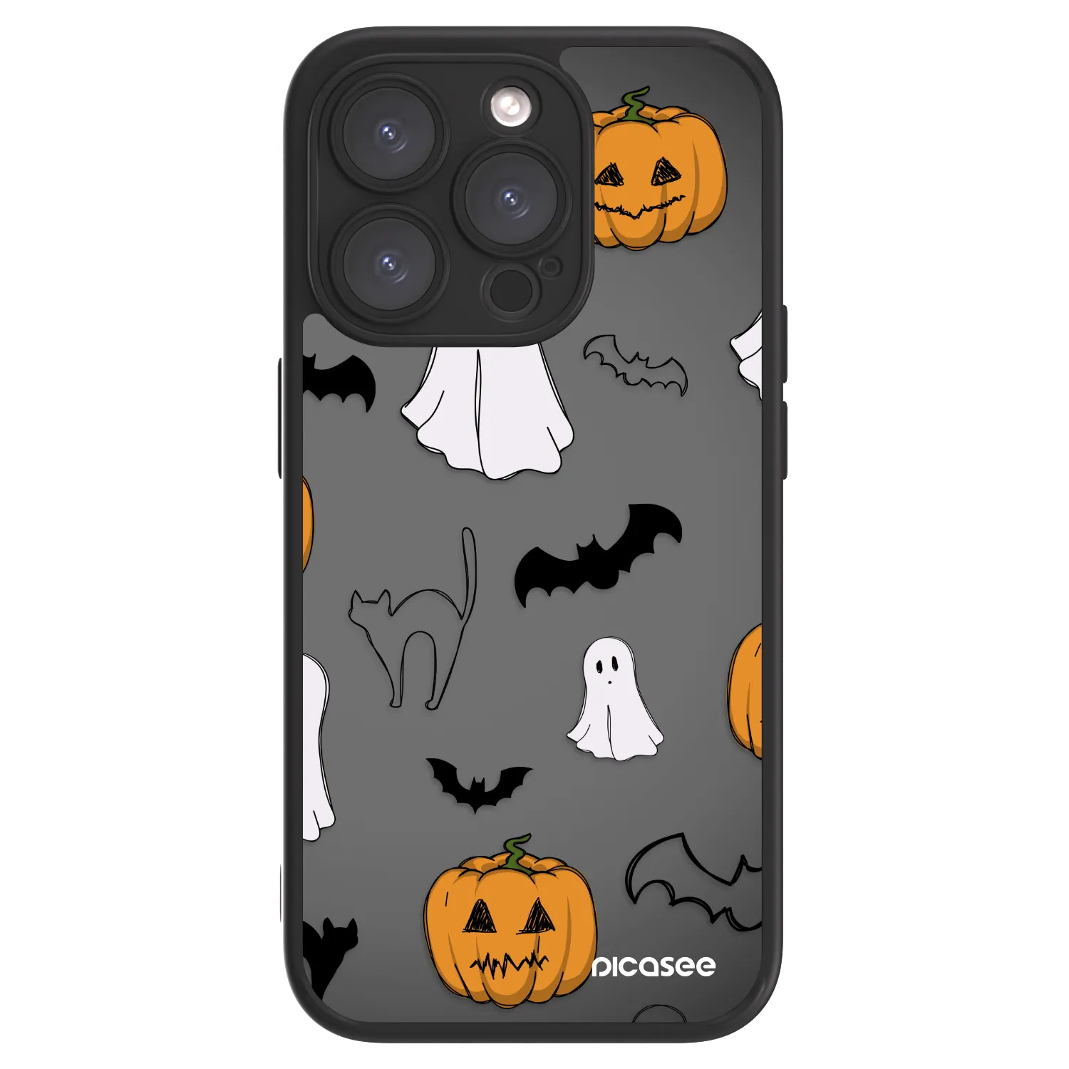 Picasee ULTIMATE CASE für Apple iPhone 15 Pro - Spooky crew