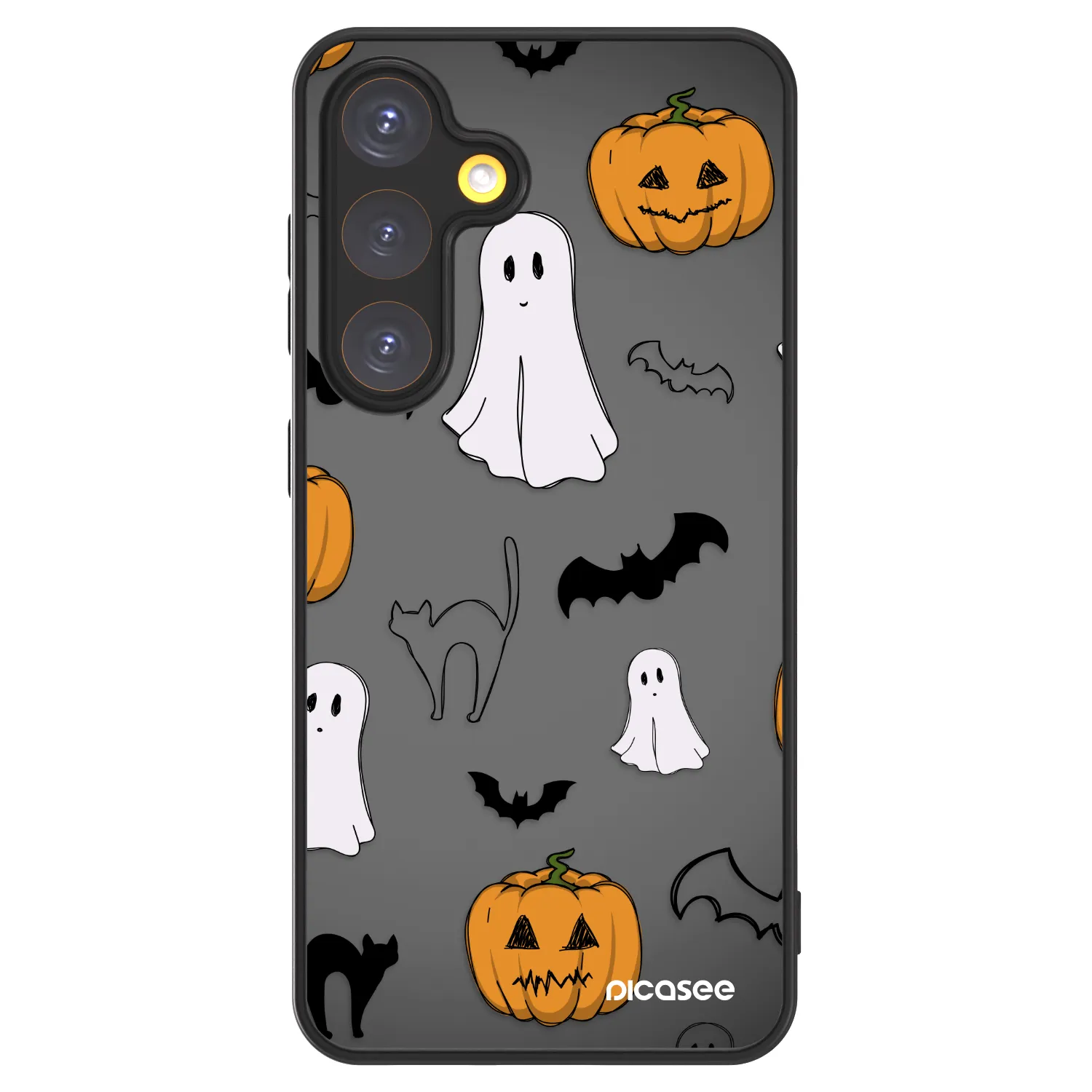 Picasee ULTIMATE CASE PowerShare für Samsung Galaxy S24 S921B 5G - Spooky crew