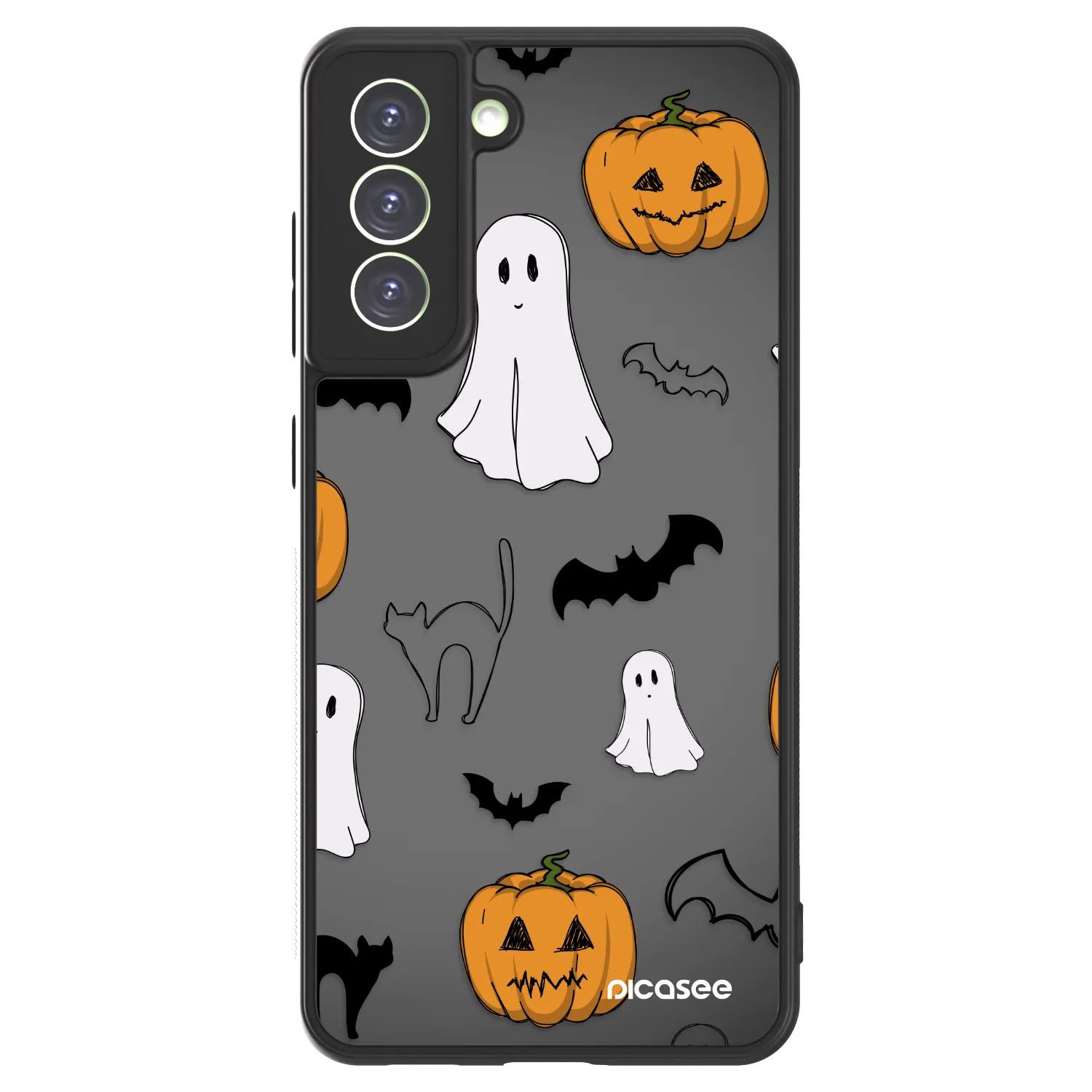 Picasee ULTIMATE CASE PowerShare für Samsung Galaxy S21 FE 5G - Spooky crew