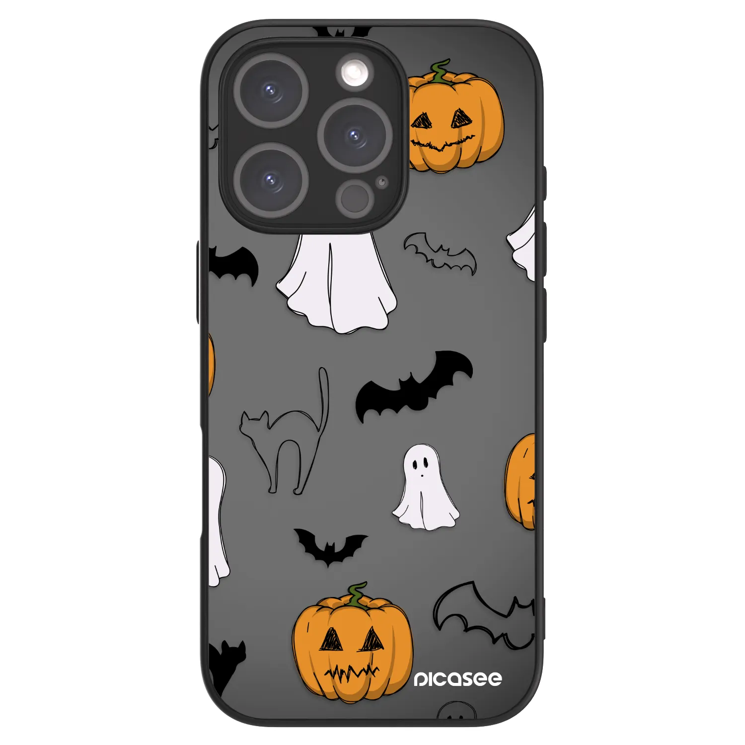 Picasee ULTIMATE CASE MagSafe für Apple iPhone 16 Pro - Spooky crew