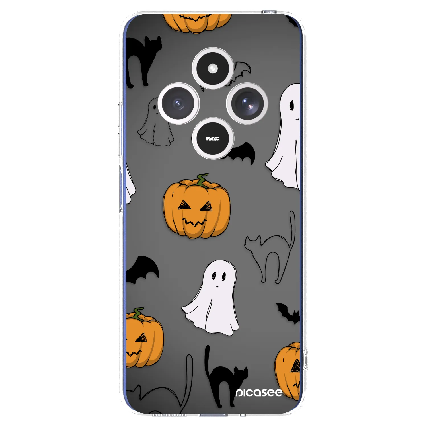 Picasee Xiaomi Redmi 14C Hülle - Transparentes Silikon - Spooky crew