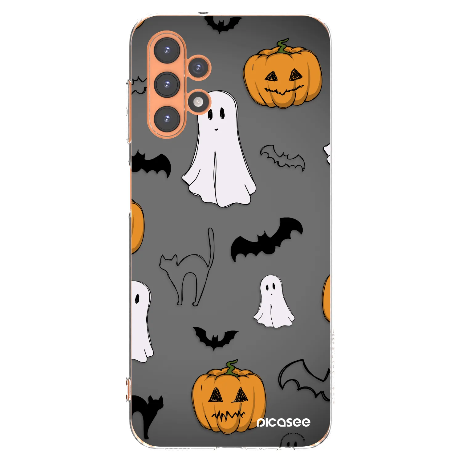 Picasee Samsung Galaxy A13 5G Hülle - Transparentes Silikon - Spooky crew