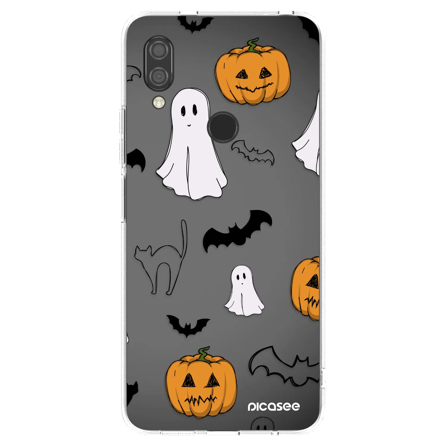 Picasee Xiaomi Redmi 7 Hülle - Transparentes Silikon - Spooky crew