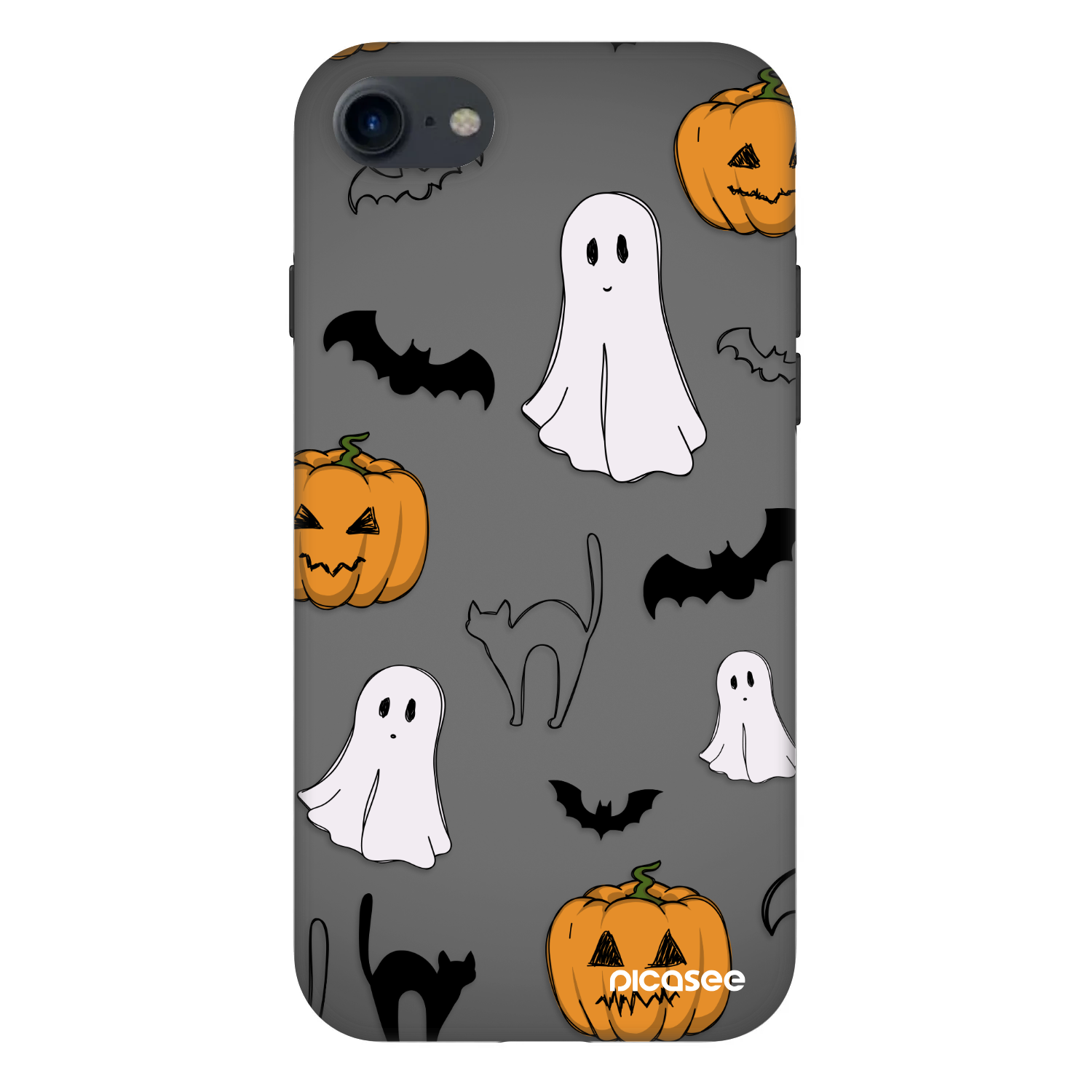 Picasee Fashion Case für Apple iPhone SE 2020 - Spooky crew
