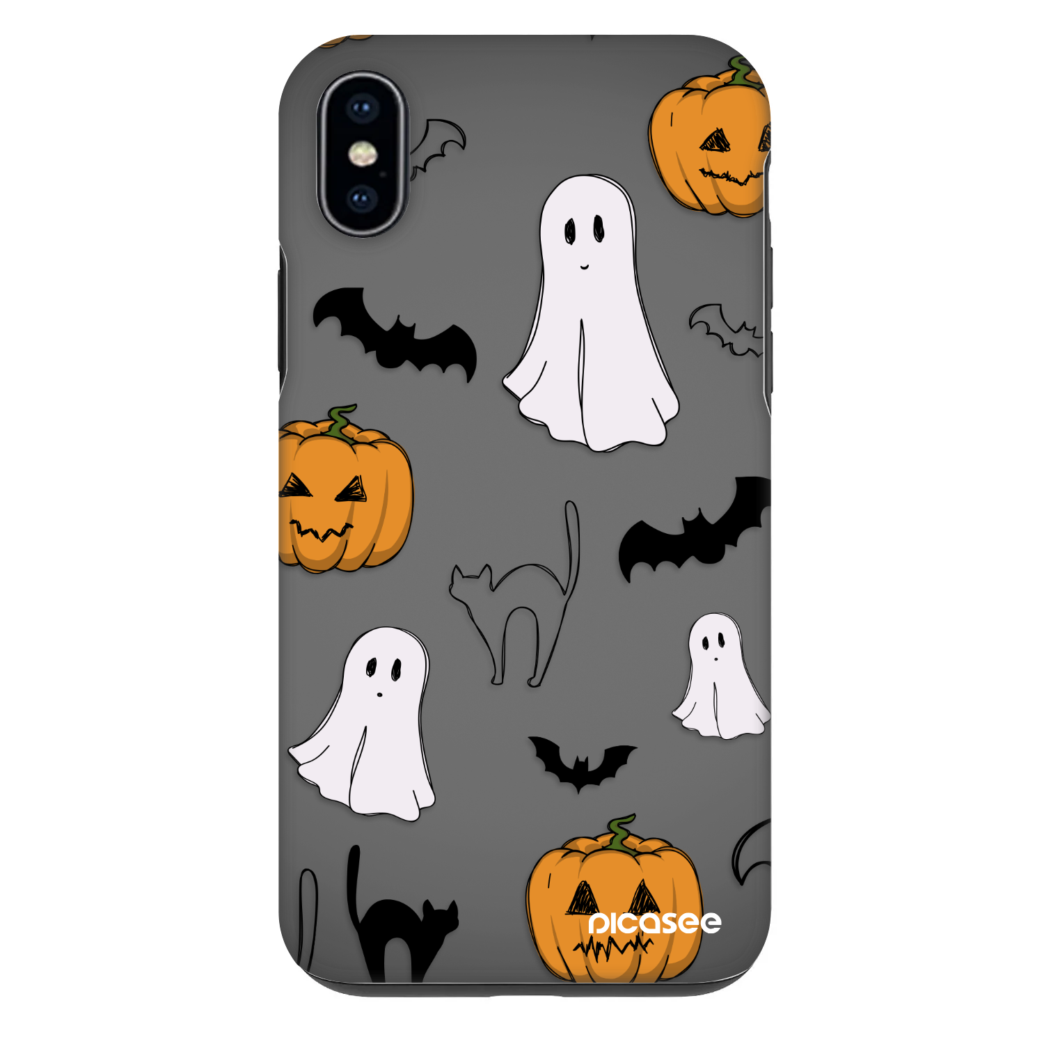 Picasee Fashion Case für Apple iPhone XS Max - Spooky crew