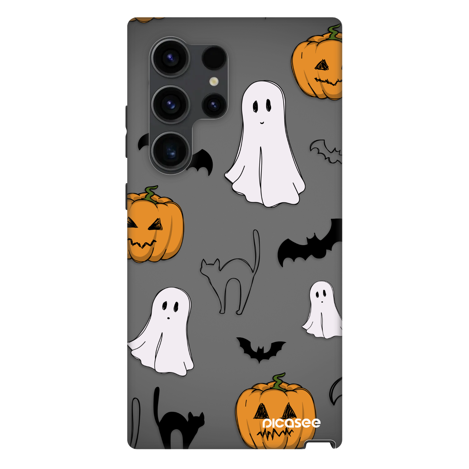 Picasee Fashion Case PowerShare pro Samsung Galaxy S24 Ultra S928B 5G - Spooky crew
