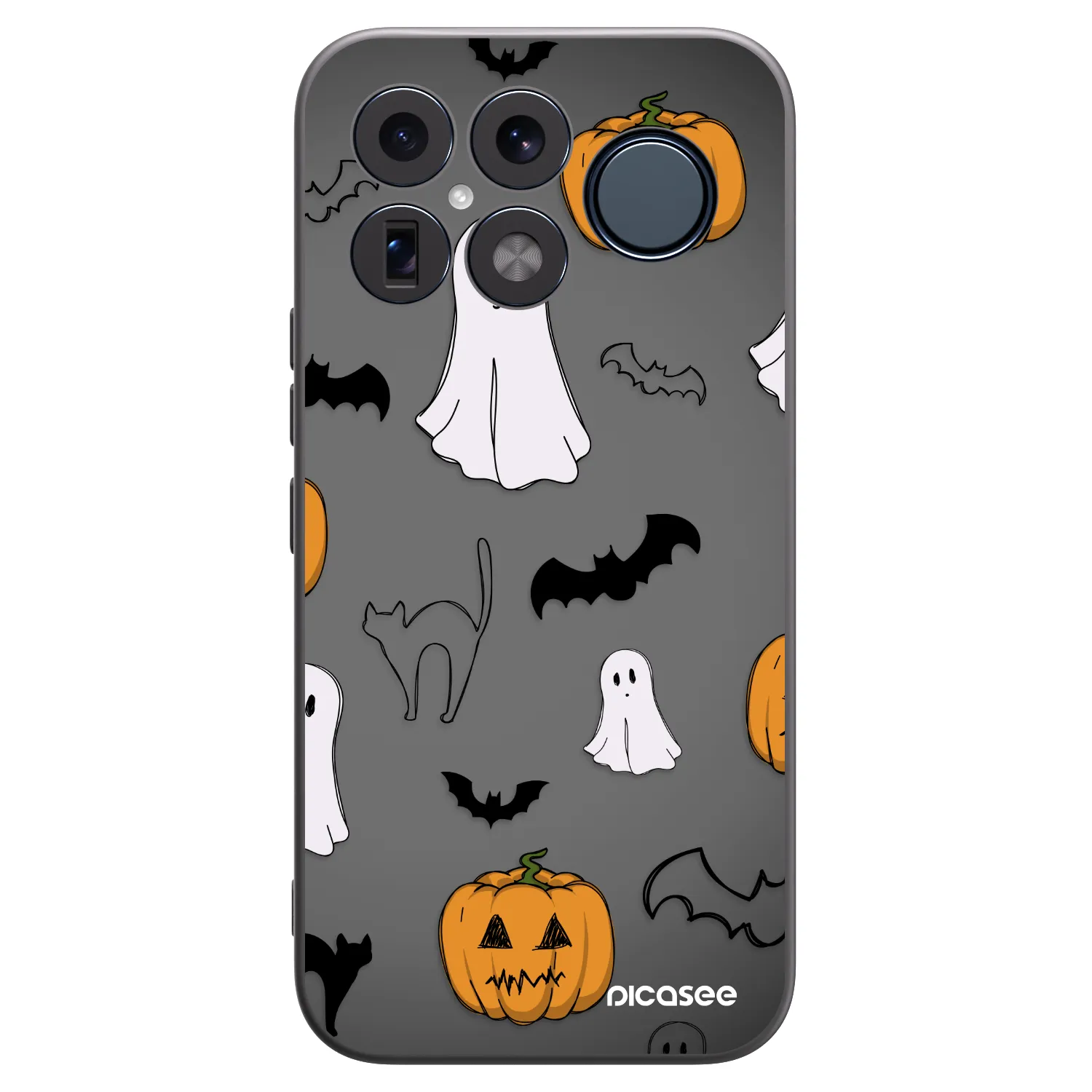 Picasee Xiaomi Poco F8 Ultra Hülle - Schwarzes Silikon - Spooky crew