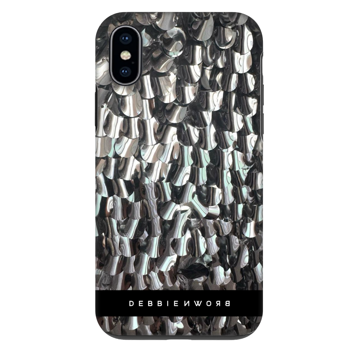 Picasee Fashion Case für Apple iPhone X/XS - BORN TO SHINE