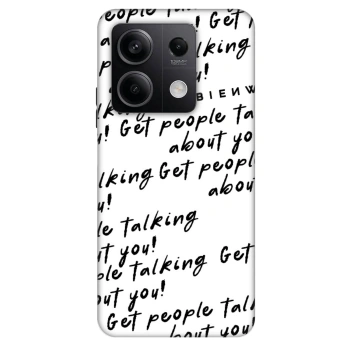 Hülle für Xiaomi Redmi Note 13 5G - GET PEOPLE TALK ABOUT YOU