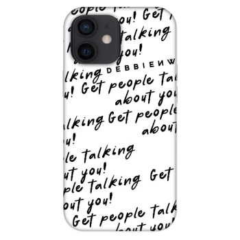 Hülle für Apple iPhone 12 mini - GET PEOPLE TALK ABOUT YOU
