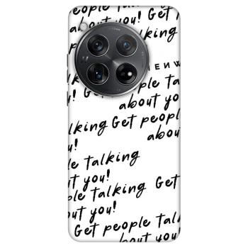 Hülle für OnePlus 12 5G - GET PEOPLE TALK ABOUT YOU