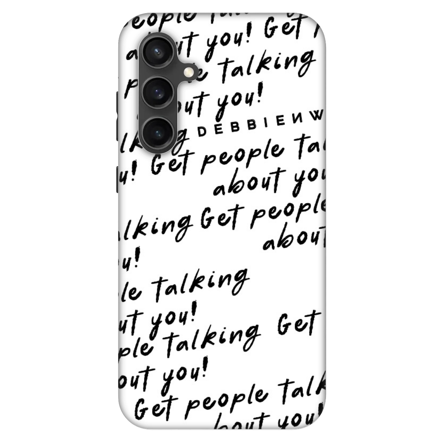 Picasee Fashion Case für Samsung Galaxy S23 FE S711B - GET PEOPLE TALK ABOUT YOU