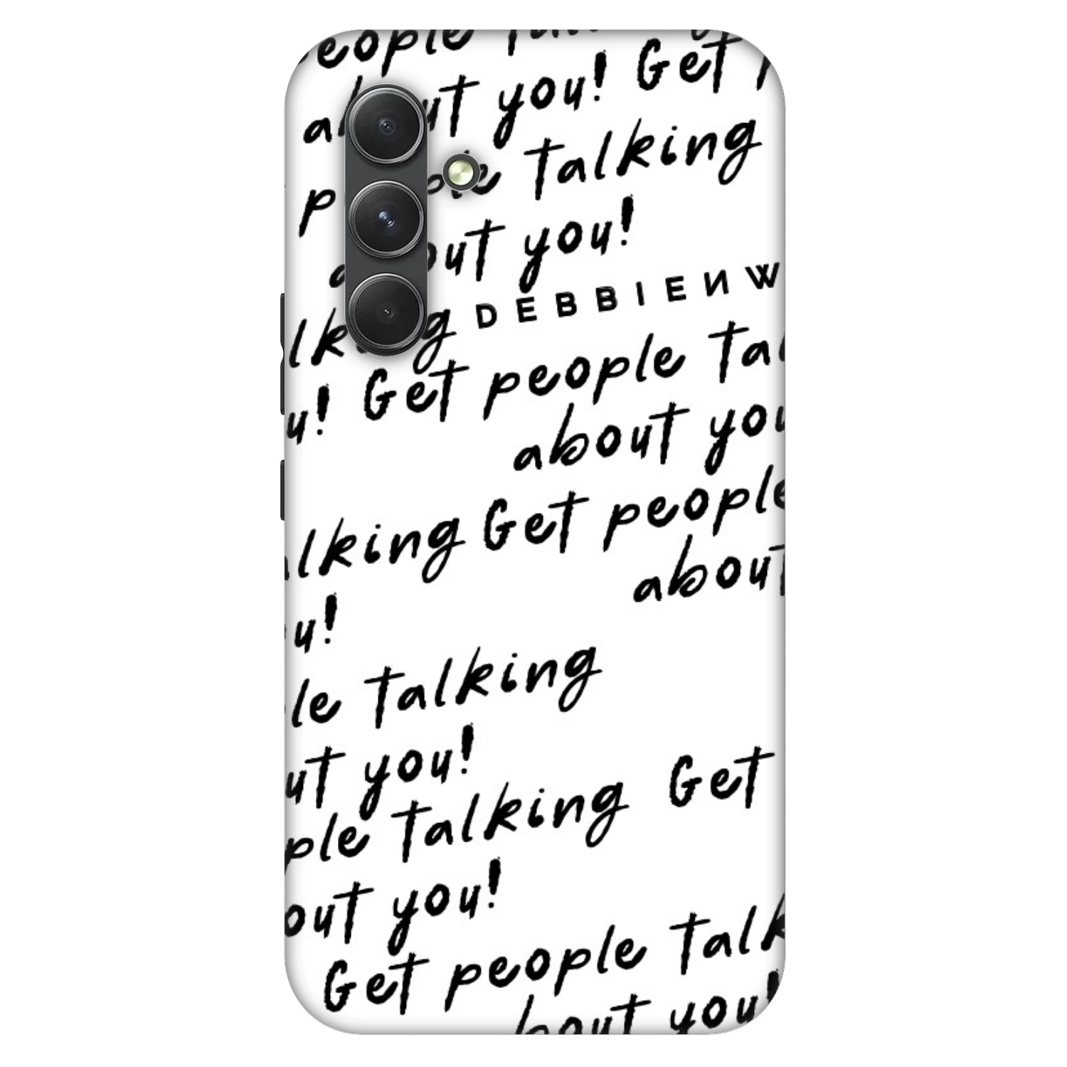 Picasee Fashion Case für Samsung Galaxy A54 5G A546B - GET PEOPLE TALK ABOUT YOU