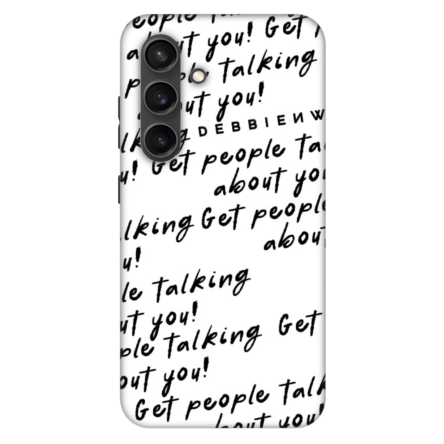 Picasee Fashion Case PowerShare pro Samsung Galaxy S24 S921B 5G - GET PEOPLE TALK ABOUT YOU