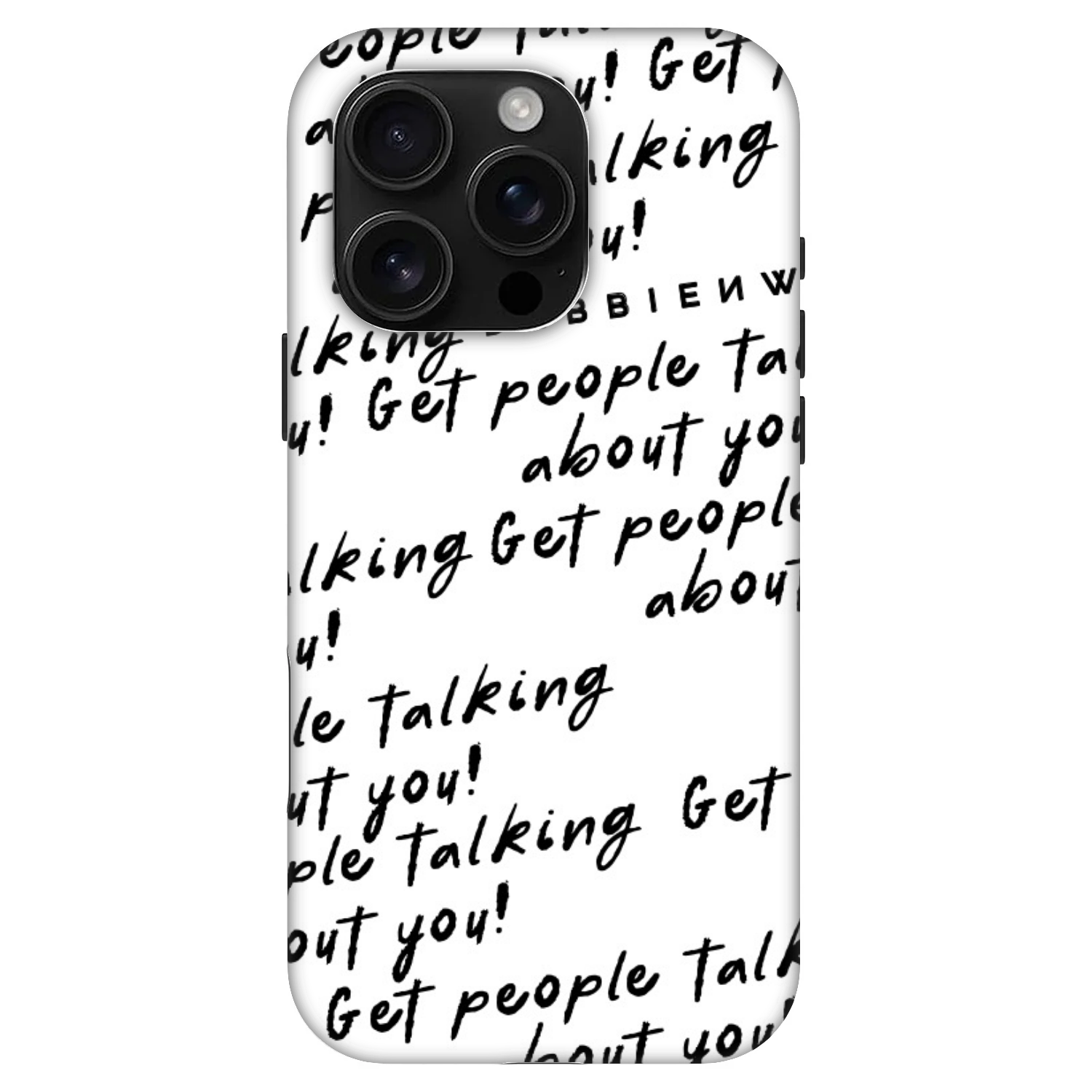 Picasee Fashion Case MagSafe für Apple iPhone 16 Pro - GET PEOPLE TALK ABOUT YOU