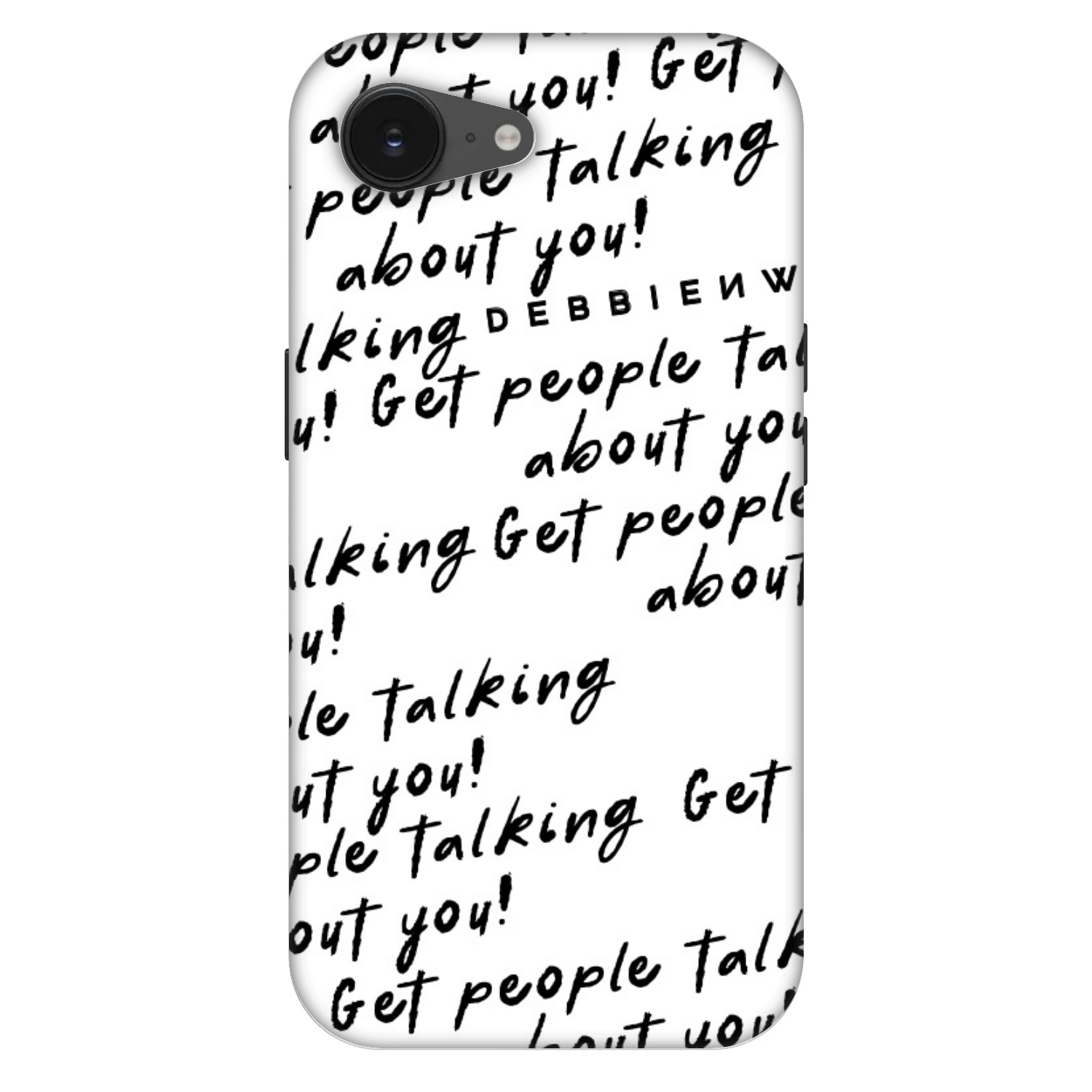Picasee Fashion Case MagSafe für Apple iPhone 16e - GET PEOPLE TALK ABOUT YOU
