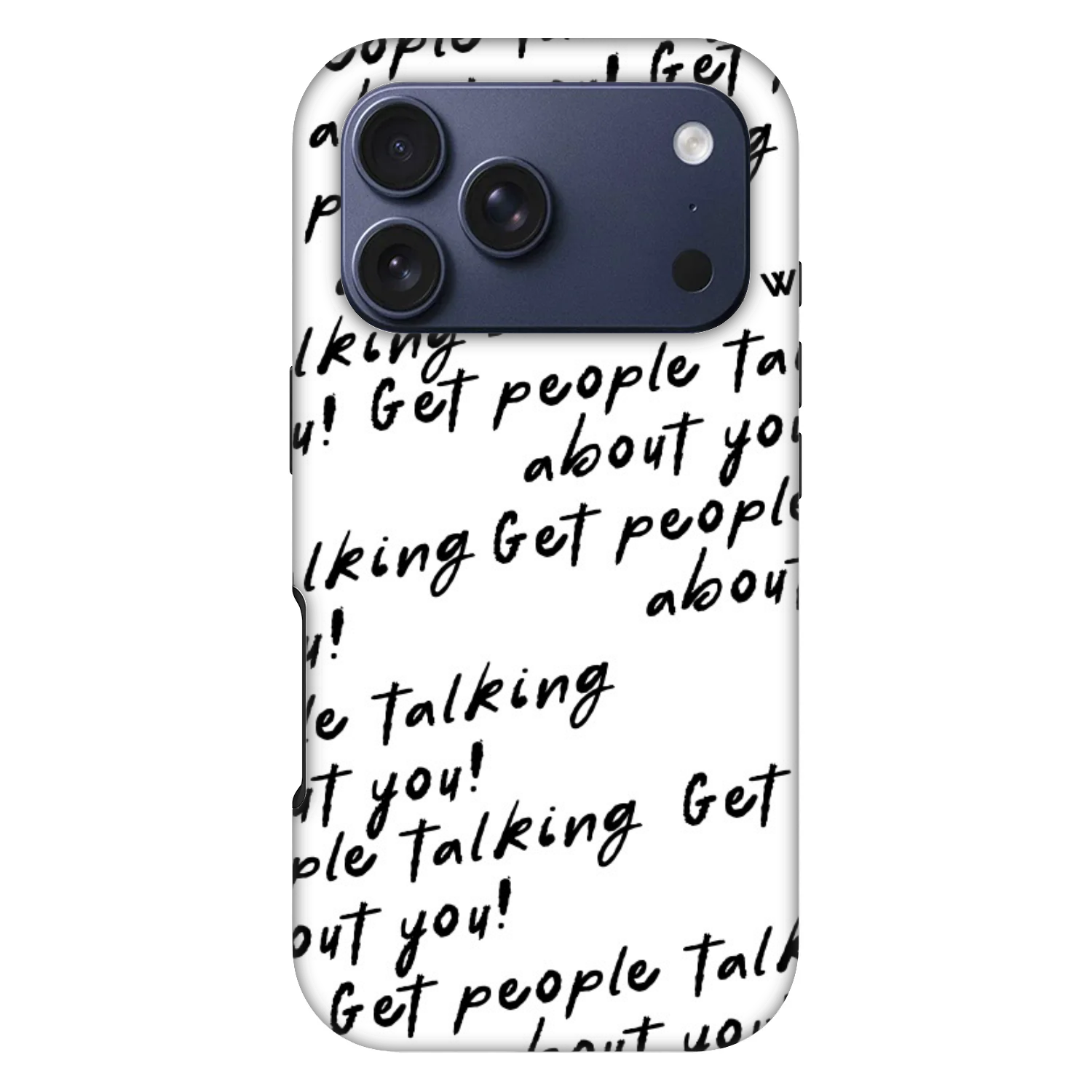 Picasee Fashion Case MagSafe für Apple iPhone 17 Pro - GET PEOPLE TALK ABOUT YOU