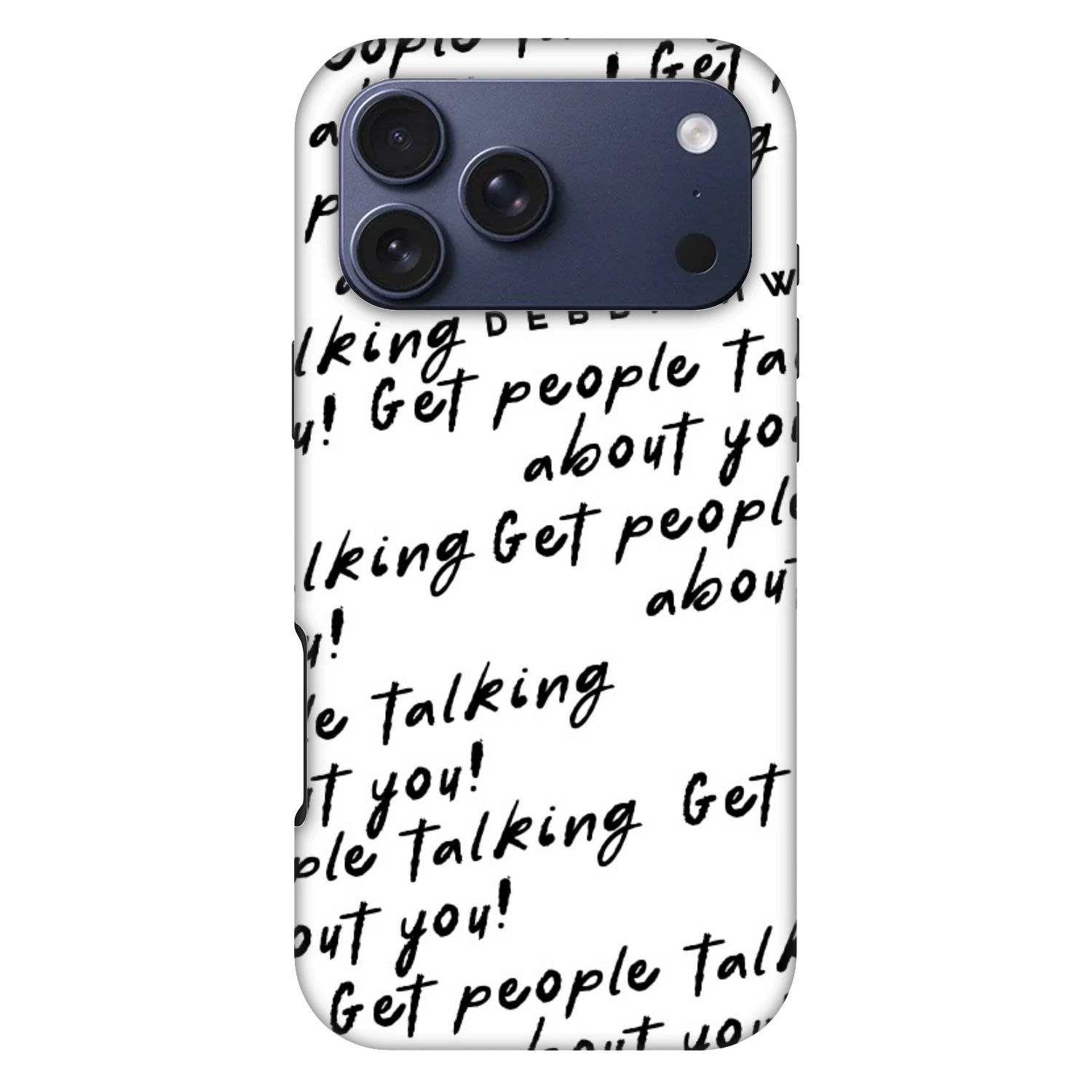 Picasee Fashion Case MagSafe für Apple iPhone 17 Pro Max - GET PEOPLE TALK ABOUT YOU