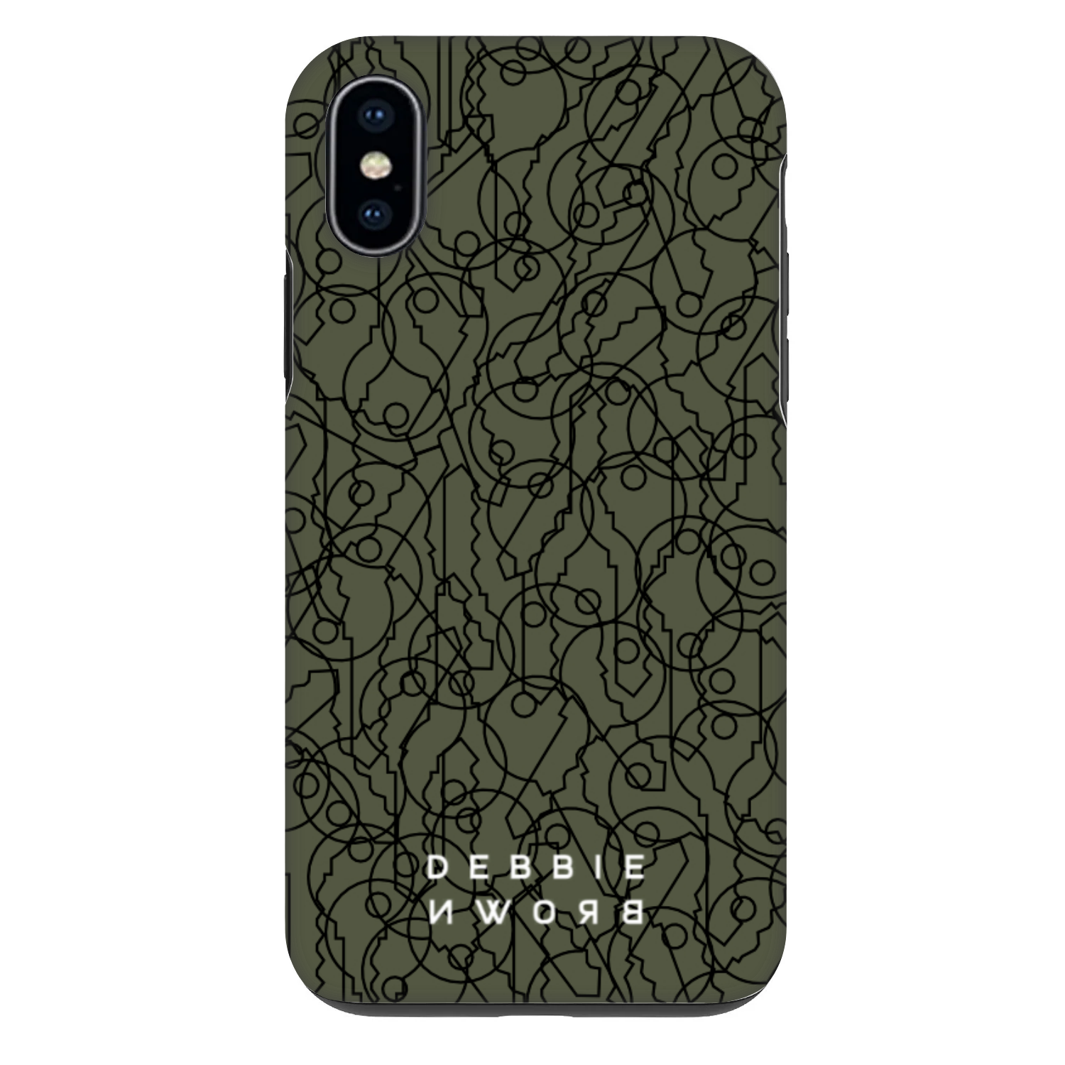 Picasee Fashion Case für Apple iPhone X/XS - UNLOCK YOURSELF