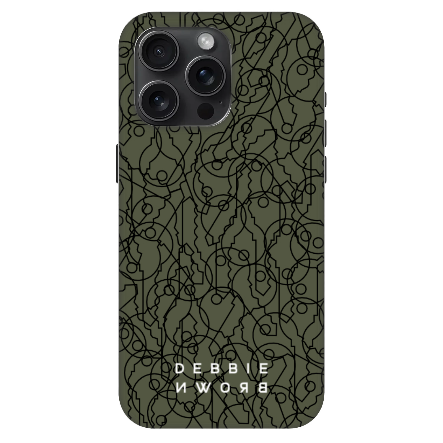 Picasee Fashion Case MagSafe für Apple iPhone 15 Pro Max - UNLOCK YOURSELF