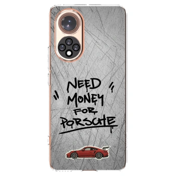 Picasee Honor 50 5G Hülle - Transparentes Silikon - Grey Drift