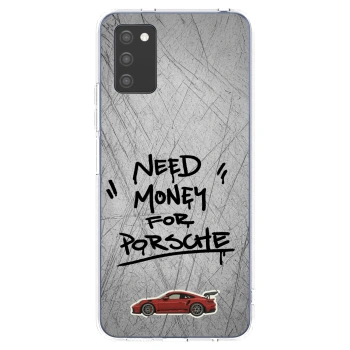 Hülle für Samsung Galaxy A03s A037G - Grey Drift