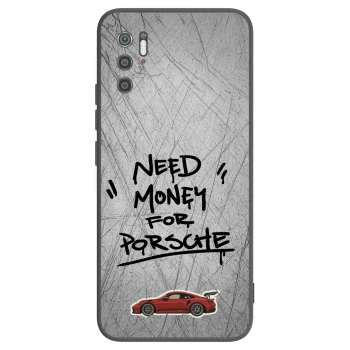 Picasee Xiaomi Poco M3 Pro 5G Hülle - Schwarzes Silikon - Grey Drift